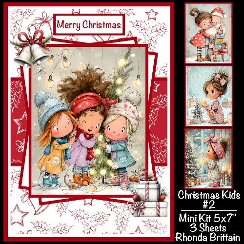 Christmas Kids #2 Mini Kit 5x7 (3)