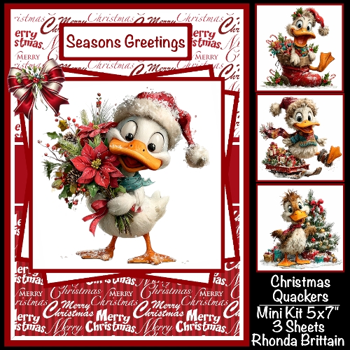 Christmas Quackers Mini Kit 5x7 (3)