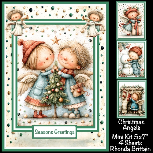 Christmas Angels Mini Kit 5x7 (4)