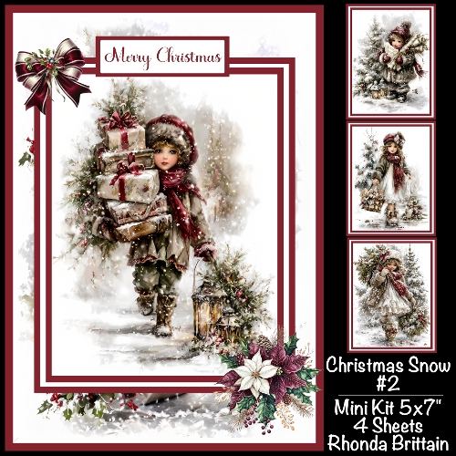 Christmas Snow #2 Mini Kit 5x7 (4)