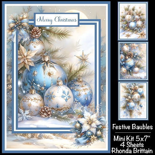 Festive Baubles Mini Kit 5x7 (4)