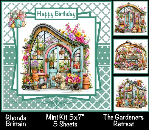 The Gardeners Retreat Mini Kit 7x7 (5) *Customer Request*