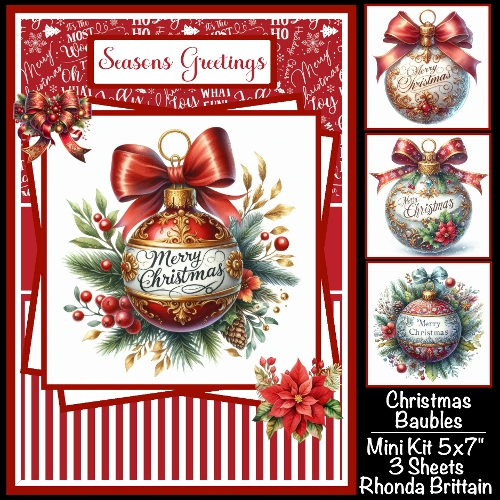 Christmas Baubles Mini Kit 5x7 (3)