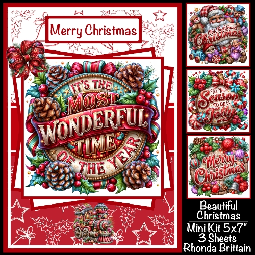 Beautiful Christmas Mini Kit 5x7 (3)
