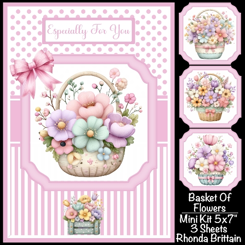 Basket Of Flowers Mini Kit 5x7 (3)