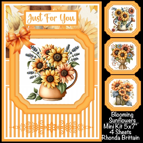 Blooming Sunflowers Mini Kit 5x7 (3)
