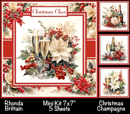Christmas Champagne Mini Kit 7x7 (5)