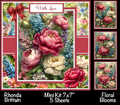 Floral Blooms Mini Kit 7x7 (5)
