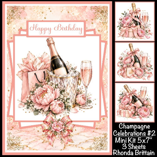Champagne Celebrations #2 Mini Kit 5x7 (3)