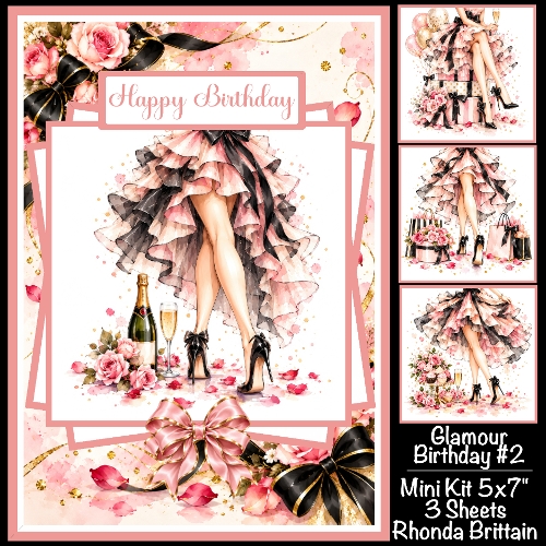 Glamour Birthday #2 Mini Kit 5x7 (3)