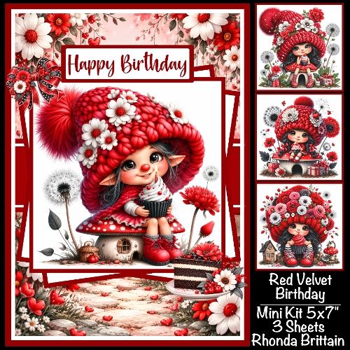 Red Velvet Birthday Mini Kit 5x7 (3)