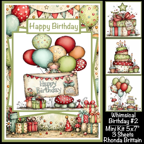 Whimsical Birthday #2 Mini Kit 5x7 (3)