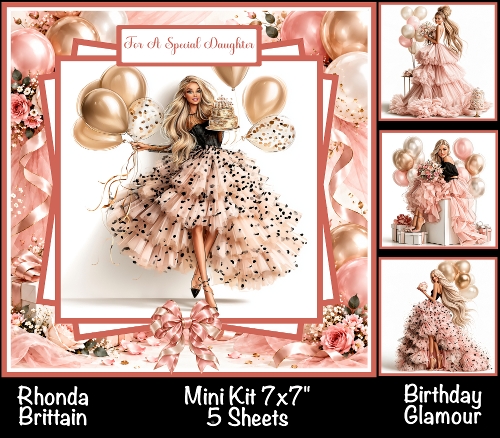 Birthday Glamour Mini Kit 7x7 (5)