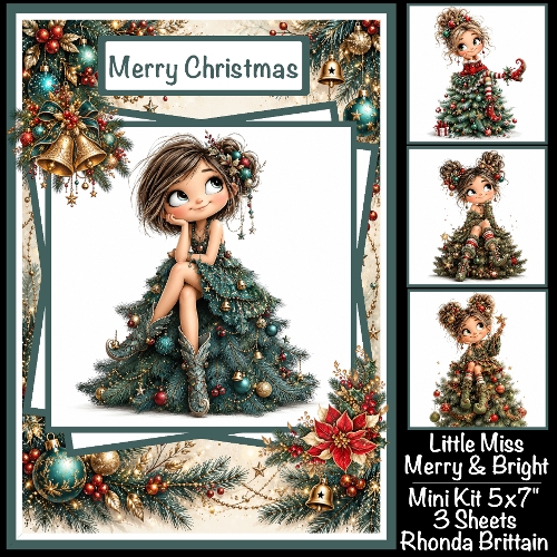 Little Miss Merry & Bright Mini Kit 5x7 (3)
