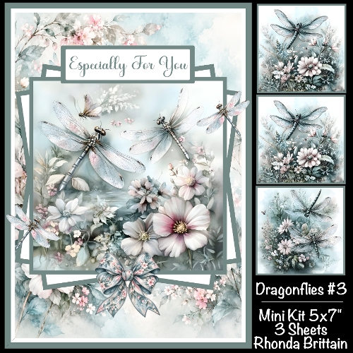 Dragonflies #3 Mini Kit 5x7 (3)