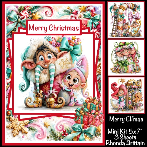 Merry Elfmas Mini Kit 5x7 (3)