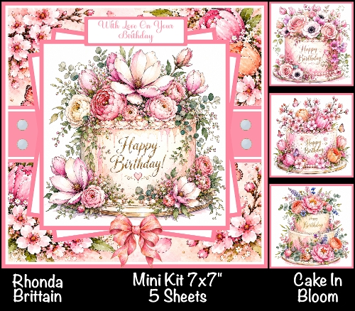 Cake In Bloom Mini Kit 7x7 (5)