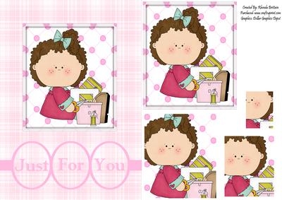 Just for You Sewing Card Front