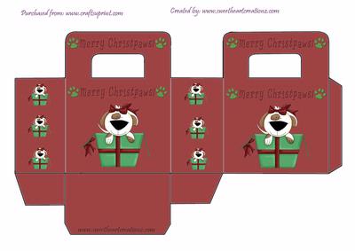 Merry Christpaws Bag
