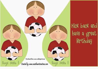 Boys Rule Soccer Teardrop