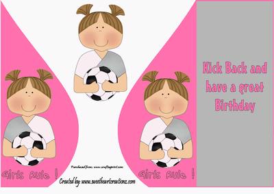 Girls Rule Soccer Teardrop