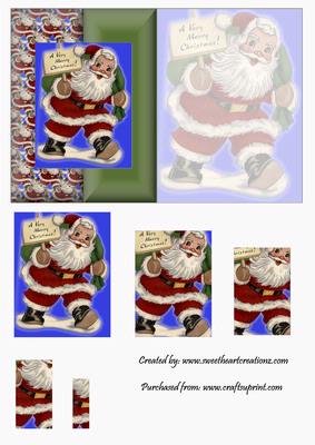 Santa Claus Foldback