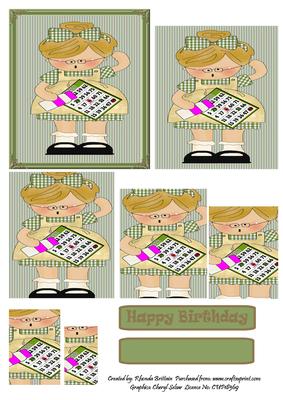 Bingo Birthday Pyramid