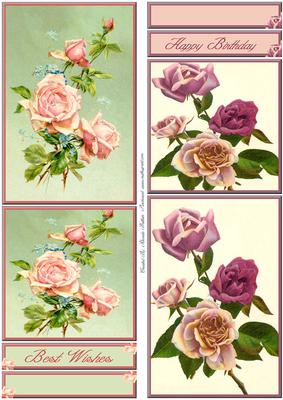 Floral Vintage Toppers 2
