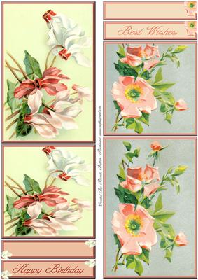 Floral Vintage Toppers 3