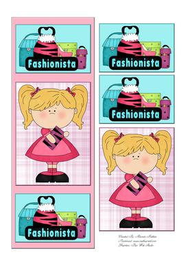Fashionista Card Front