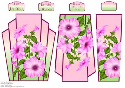 Floral Art Deco Topper 5