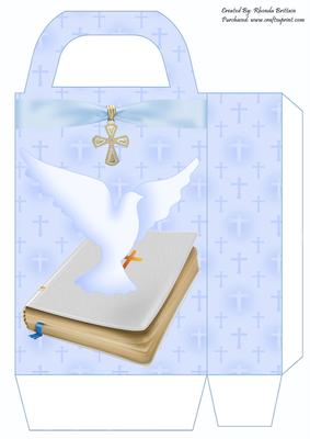 Christening Boy Gift Bag