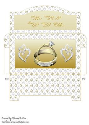 With This Ring I Thee Wed Money Wallet