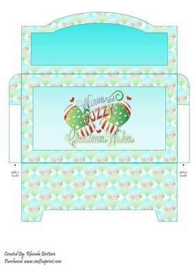 Warm and Fuzzy Christmas Wishes Money Wallet