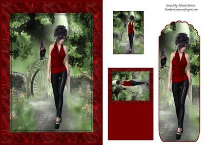Rose Card Front