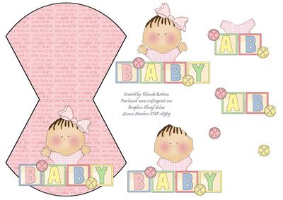 Button Baby Girl Wobble