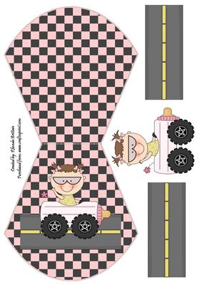 Bottle Racer Pink Wobble