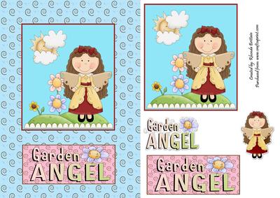 Garden Angel Card Front