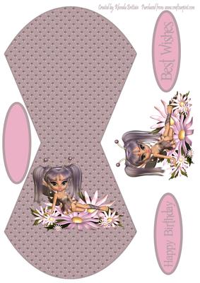 Garden Fairy Mauve Wobble