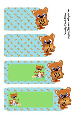 Tigeriffic Baby Boy Book Sheet