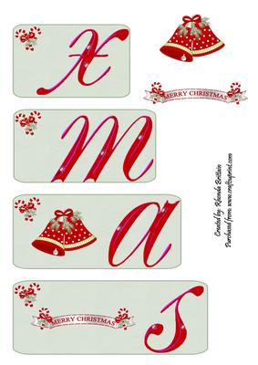 Xmas Book Word Book