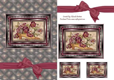 Shoe Bouquet Card Front