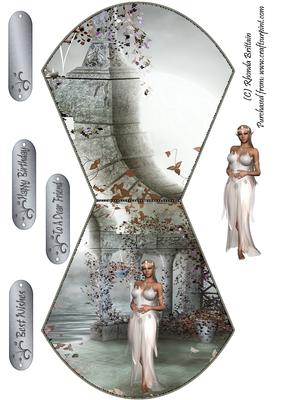 Ceridwen Elven Princes Wobble Card