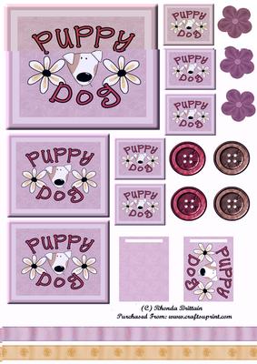 Puppy Dog Toppper Sheet