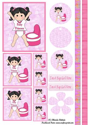 Potty Princess Topper