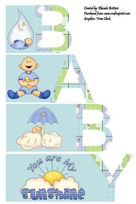 Baby Boy Book Sheet Pg 1