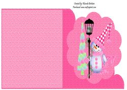 Snow Berry Christmas Cut and Fold