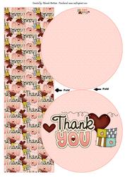 Thank You Cut and Fold