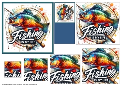 Fishing is my Life pyramid