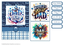 Dad Youre My Anchor Card 7x5